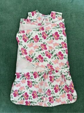 HALO SleepSack Swaddle, size newborn/0-3 months, floral